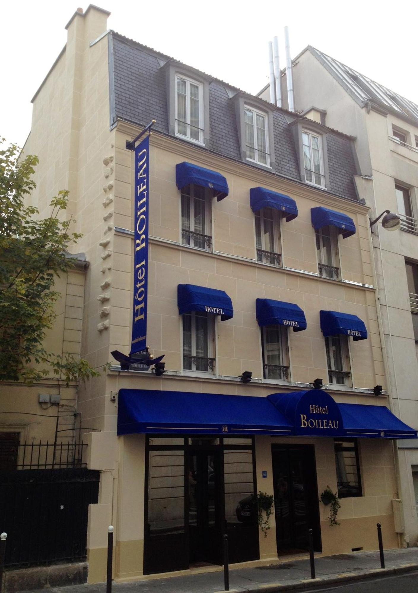 Hotel Boileau Париж Экстерьер фото